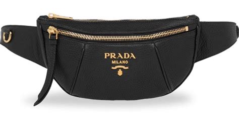 prada belt bag black|prada bum belt bag.